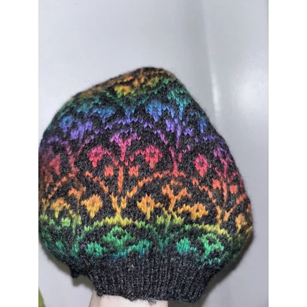 Handmade colorful hand